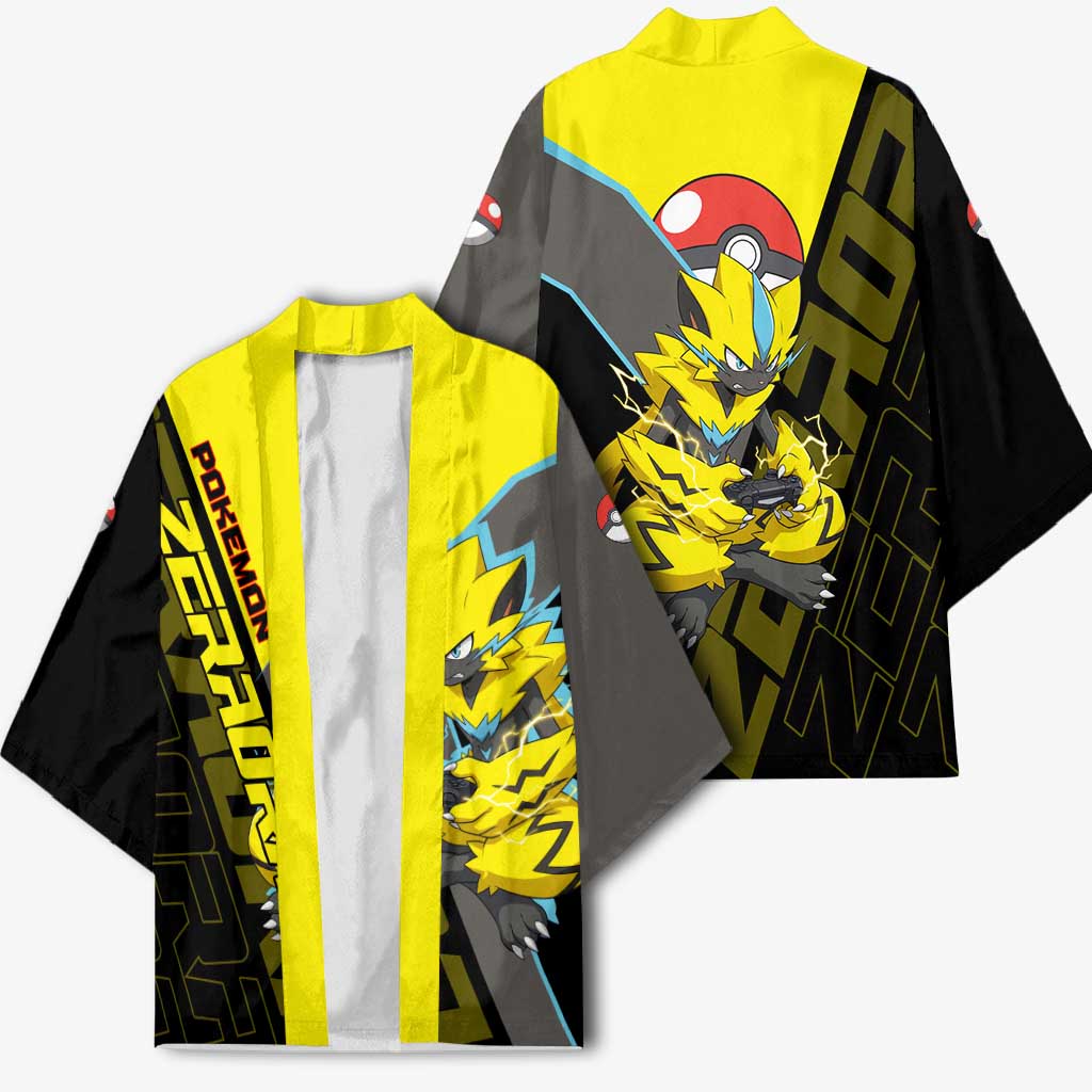 Zeraora Poké Kimono Electric Neon Anime Style
