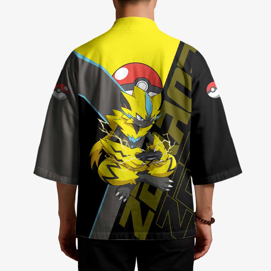 Zeraora Poké Kimono Electric Neon Anime Style