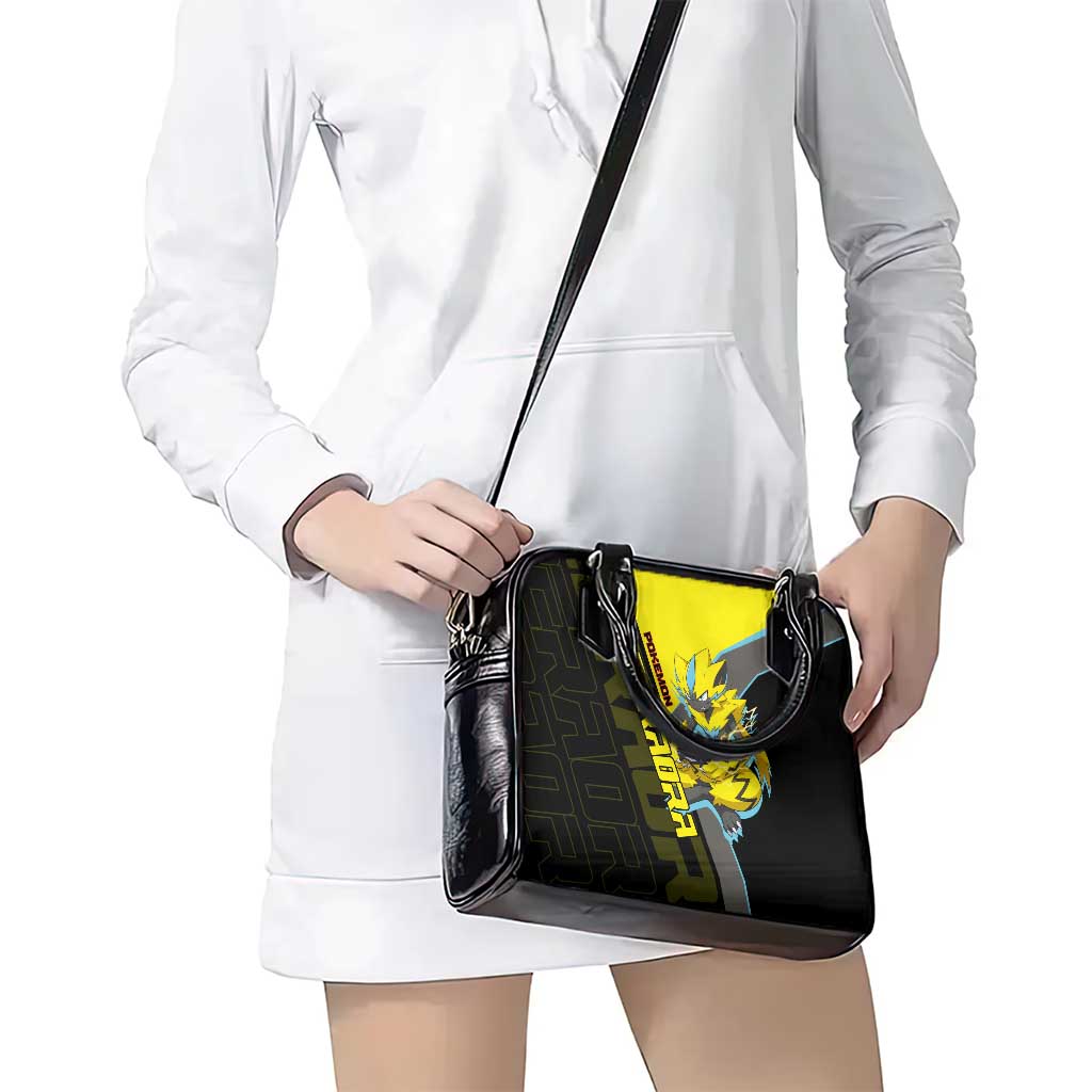 Zeraora Poké Shoulder Handbag Electric Neon Anime Style