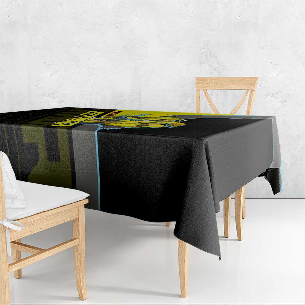 Zeraora Poké Tablecloth Electric Neon Anime Style