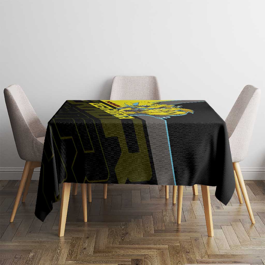 Zeraora Poké Tablecloth Electric Neon Anime Style