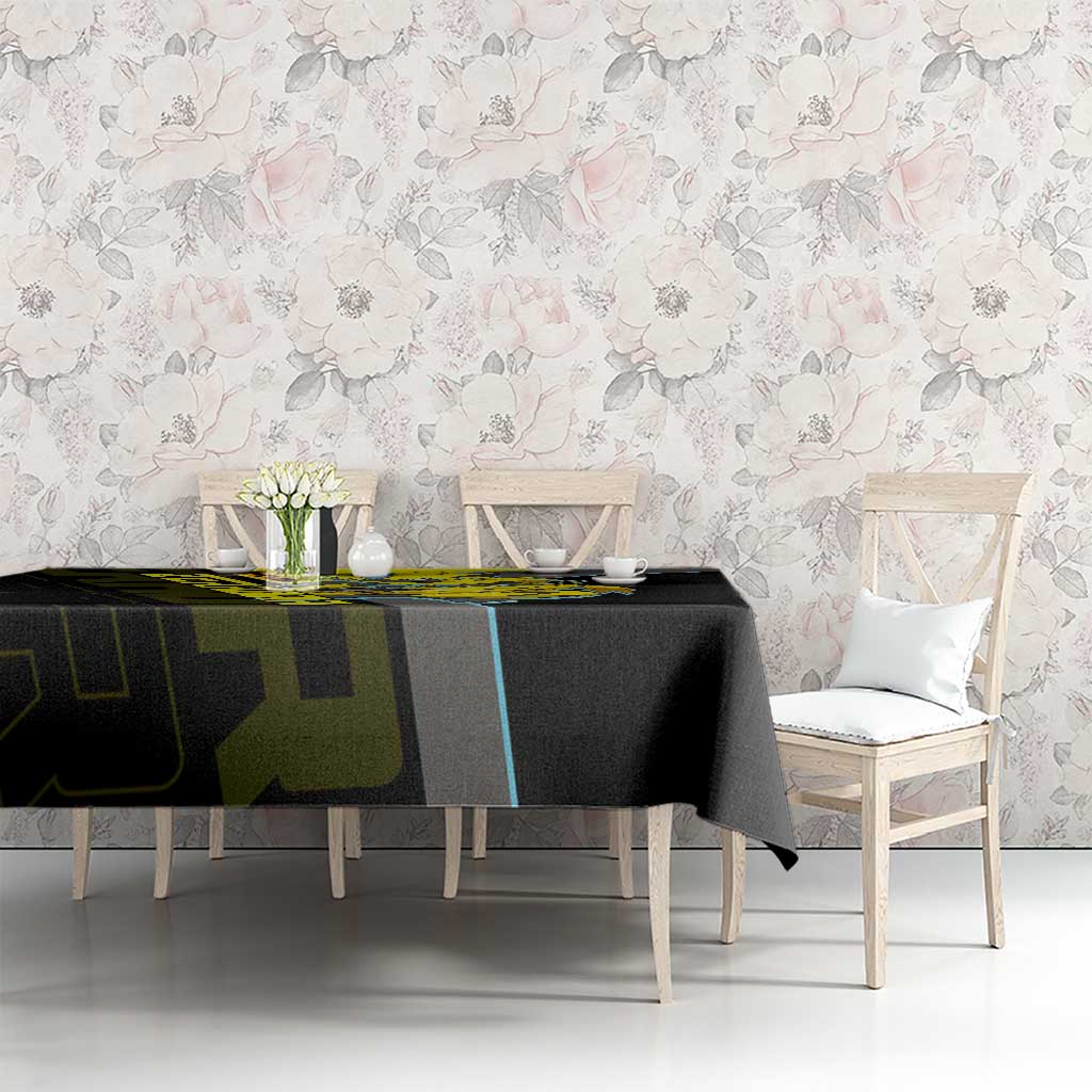 Zeraora Poké Tablecloth Electric Neon Anime Style