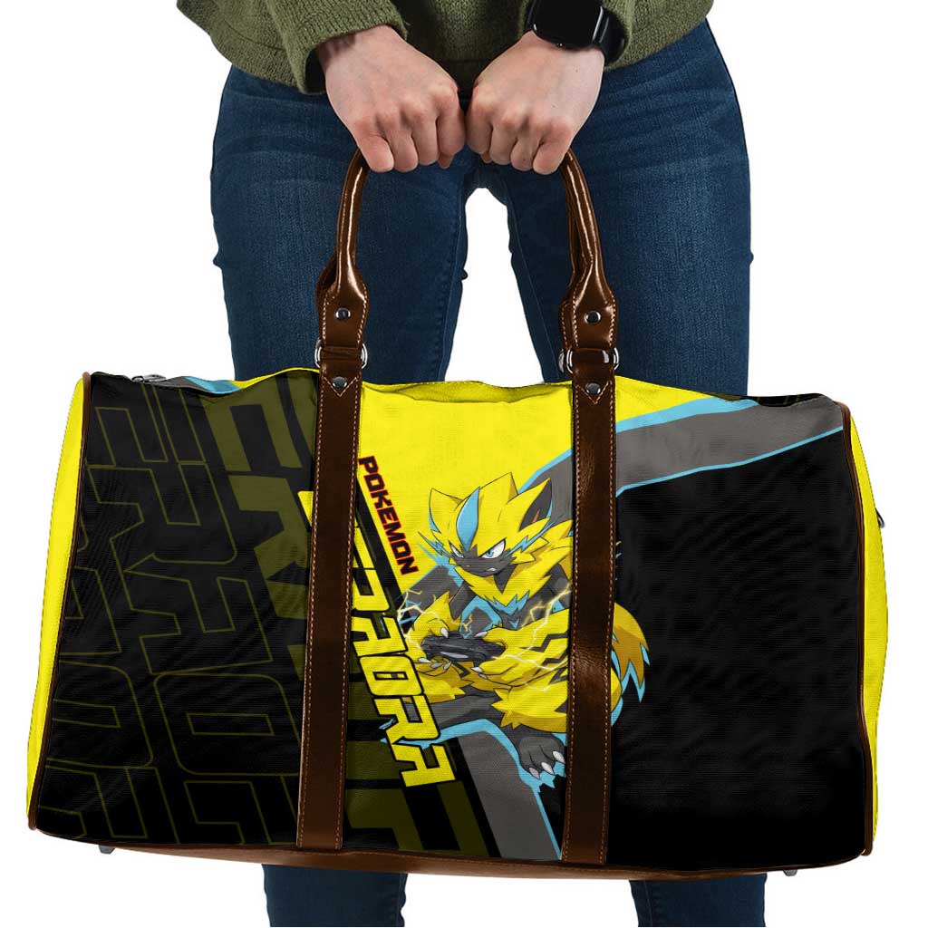 Zeraora Poké Travel Bag Electric Neon Anime Style