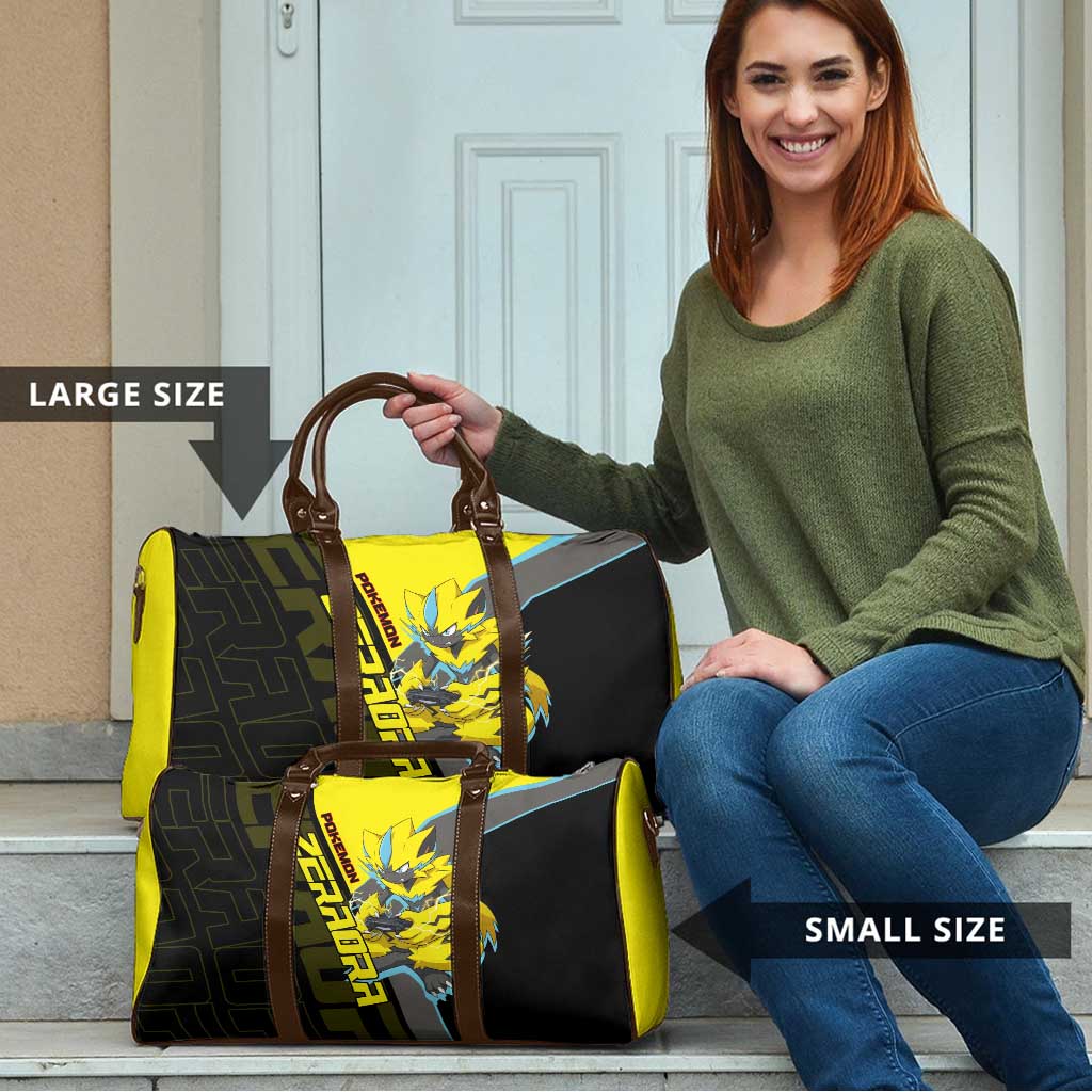 Zeraora Poké Travel Bag Electric Neon Anime Style