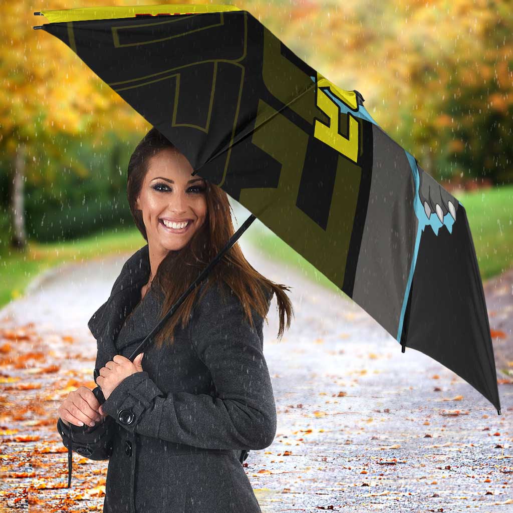 Zeraora Poké Umbrella Electric Neon Anime Style