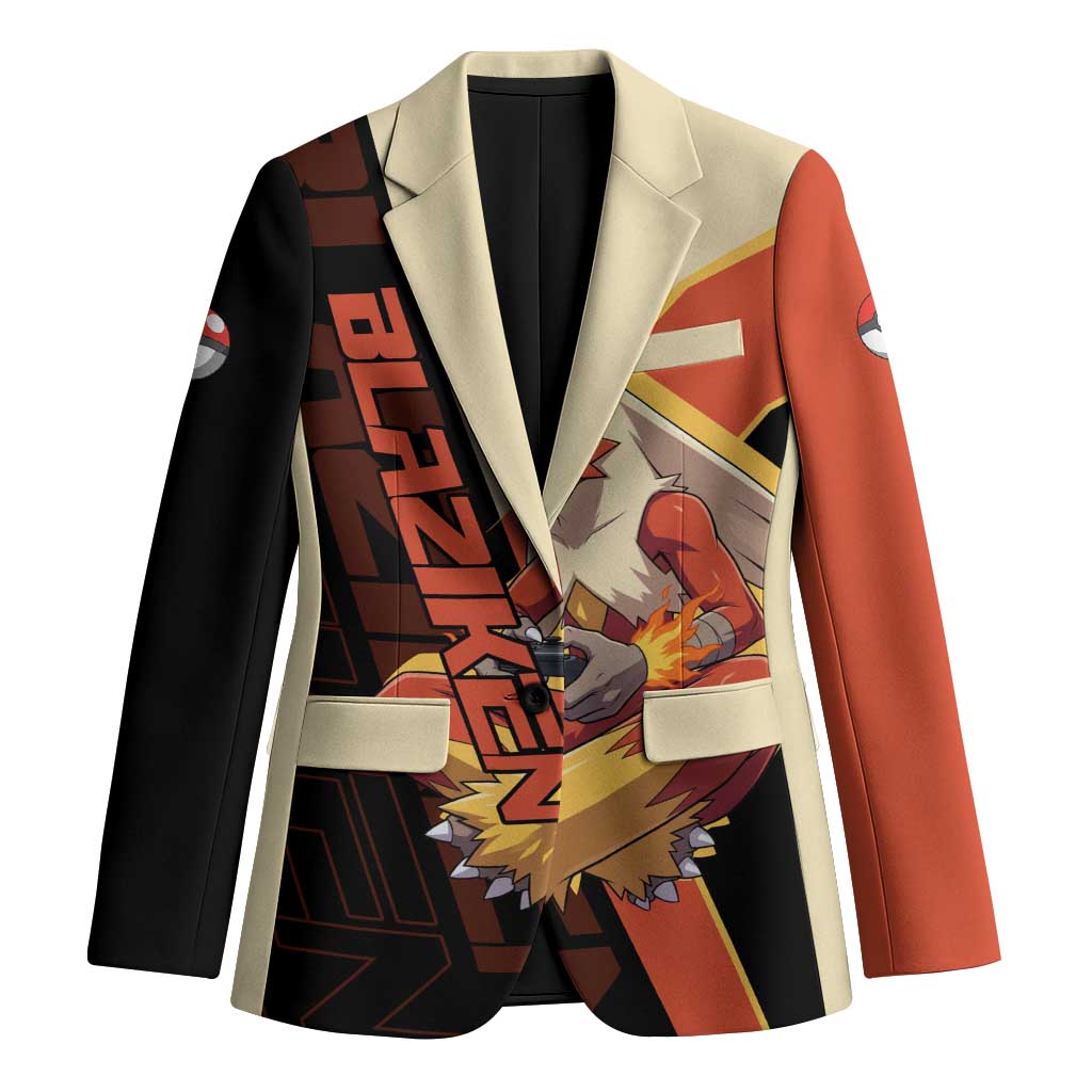 Blaziken Poké Blazer Retro Anime Vector Style