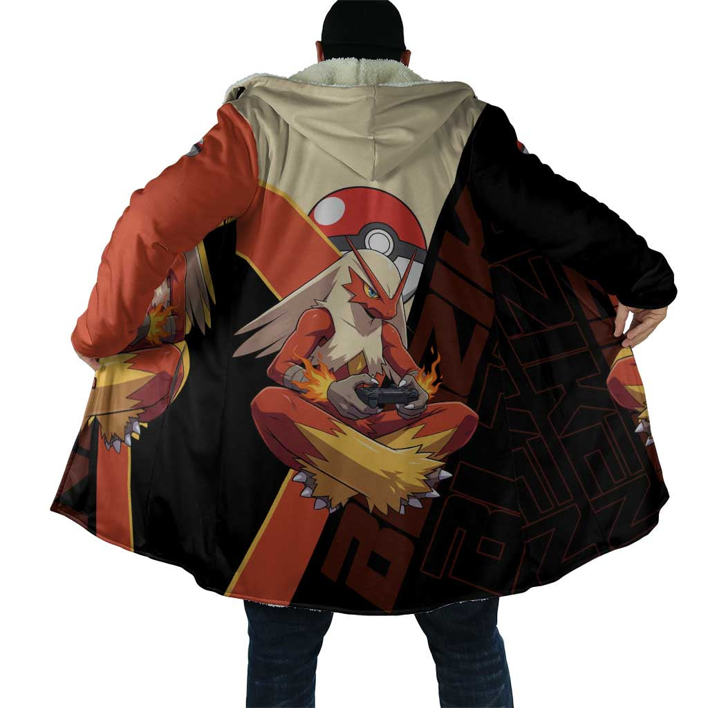 Blaziken Poké Cloak Retro Anime Vector Style