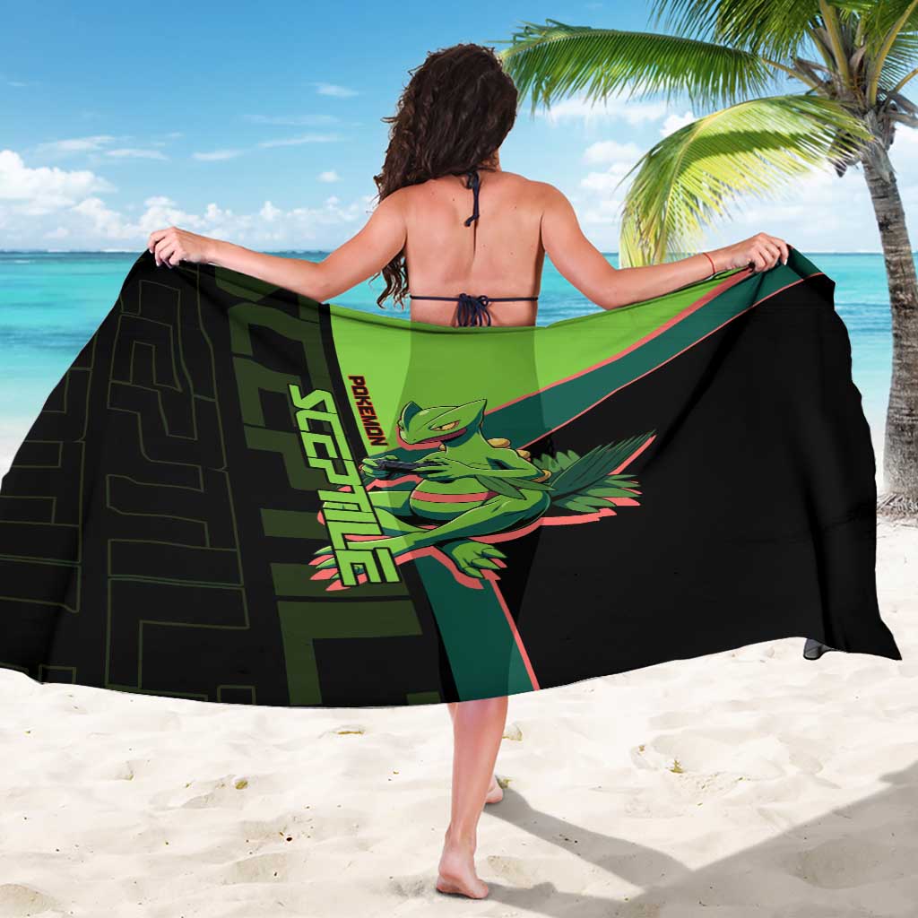 Sceptile Poké Sarong Neon Retro Anime Style