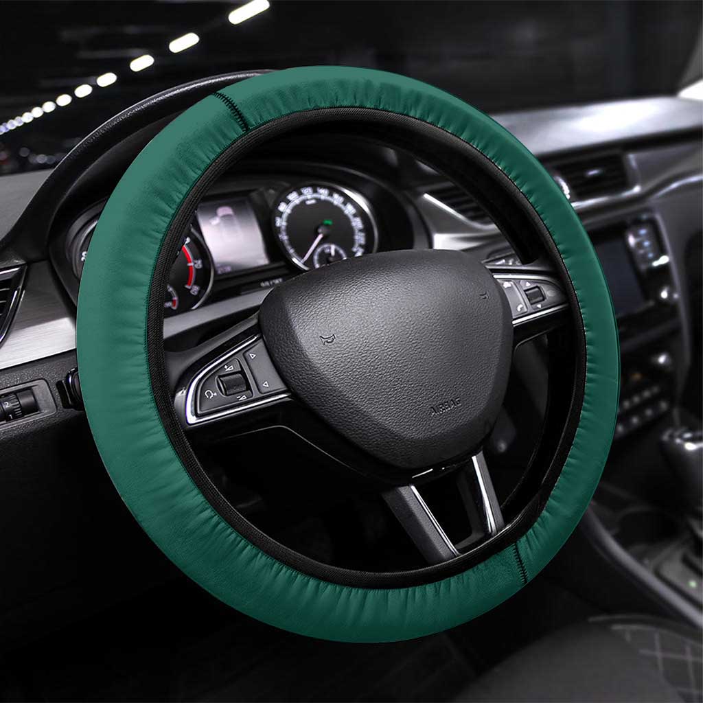 Sceptile Poké Steering Wheel Cover Neon Retro Anime Style