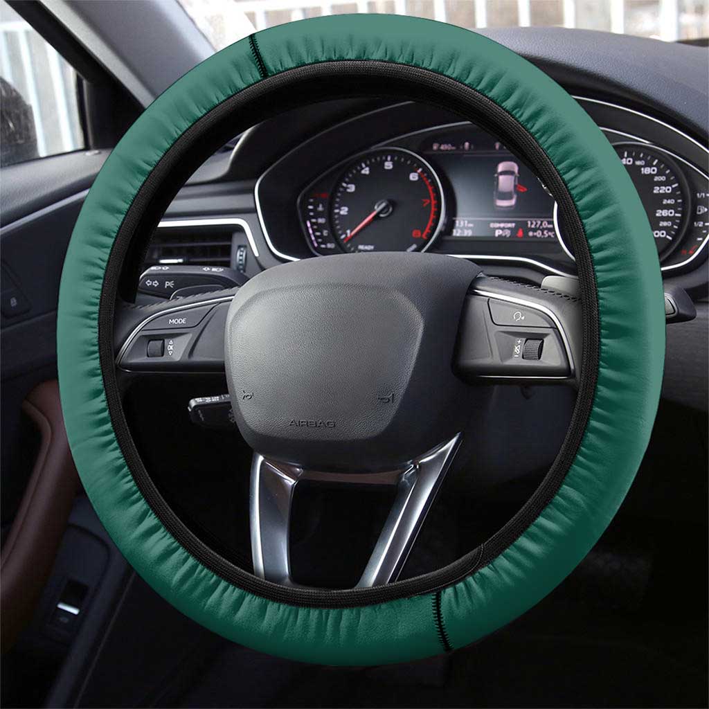 Sceptile Poké Steering Wheel Cover Neon Retro Anime Style