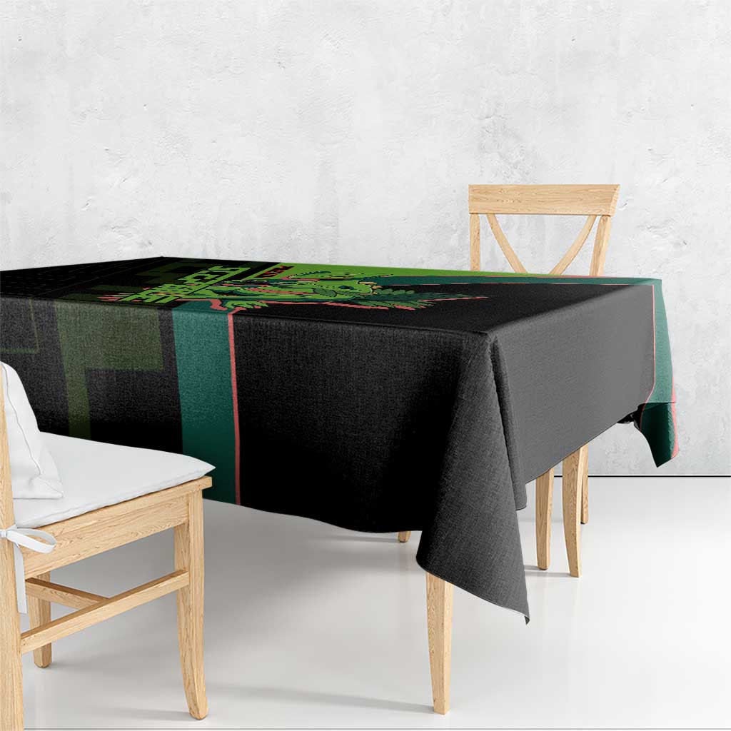 Sceptile Poké Tablecloth Neon Retro Anime Style