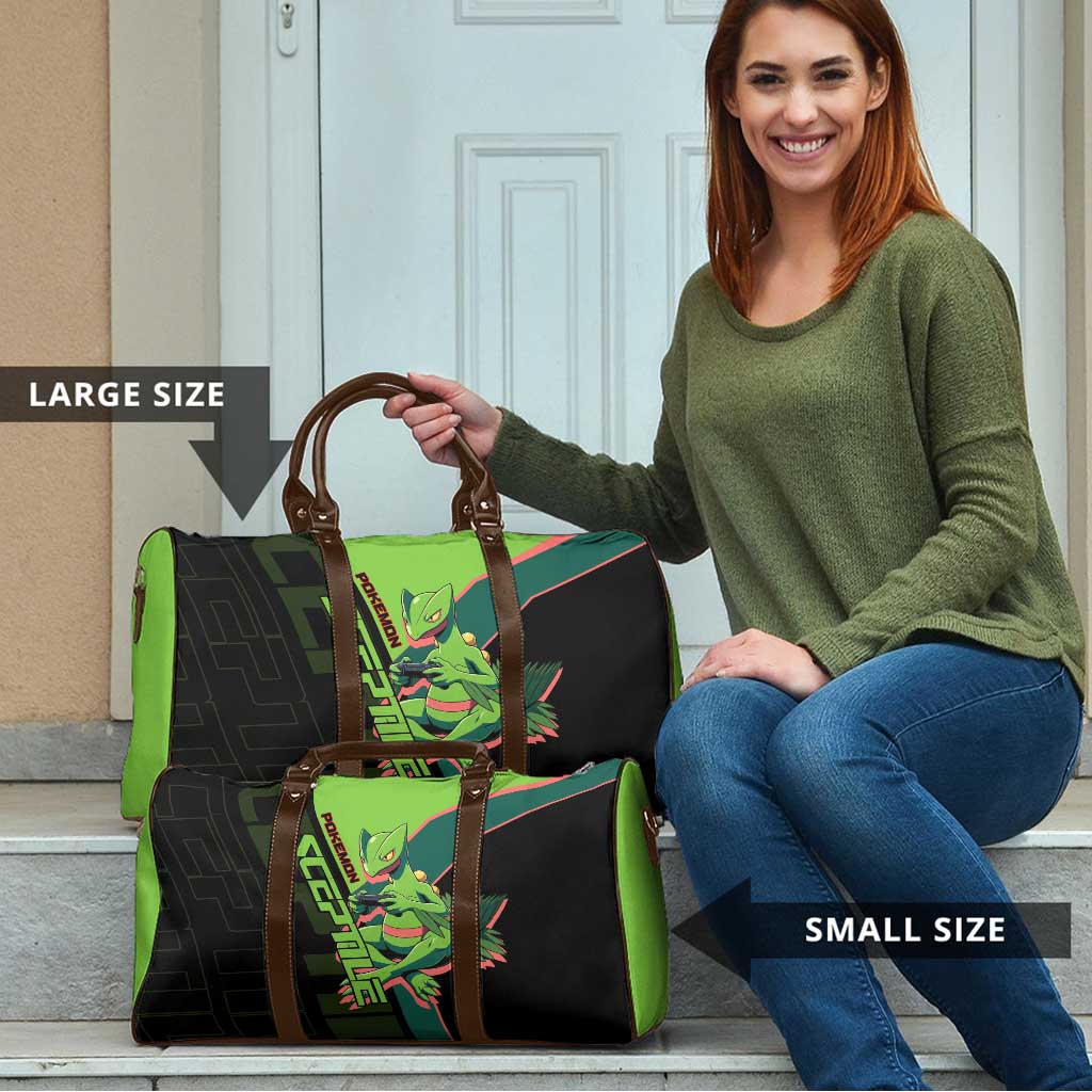 Sceptile Poké Travel Bag Neon Retro Anime Style