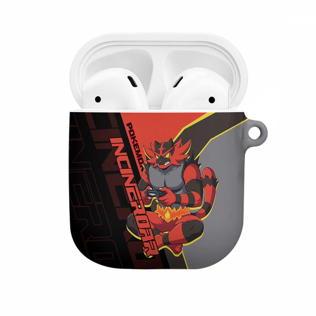 Incineroar Poké AirPods Case Bold Retro Anime Style