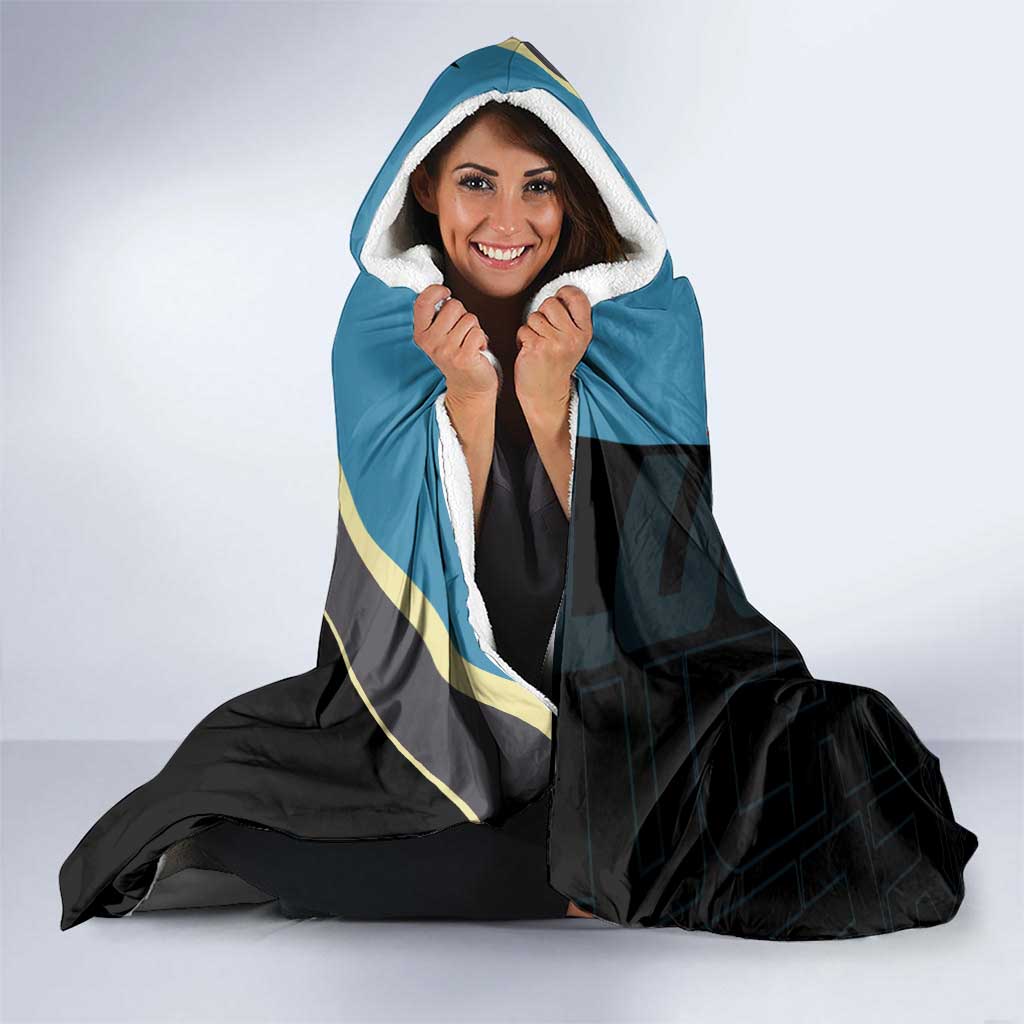 Lucario Poké Hooded Blanket Edgy Retro Anime Style