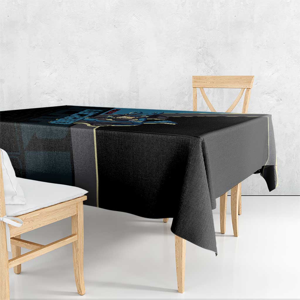 Lucario Poké Tablecloth Edgy Retro Anime Style