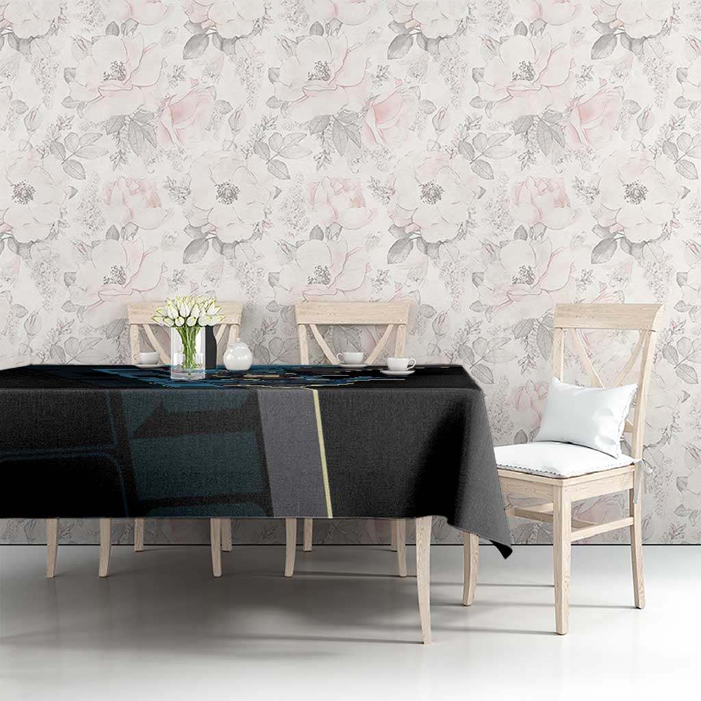 Lucario Poké Tablecloth Edgy Retro Anime Style