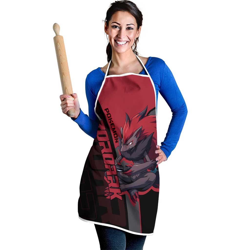 Zoroark Poké Apron Dark Neon Anime Style