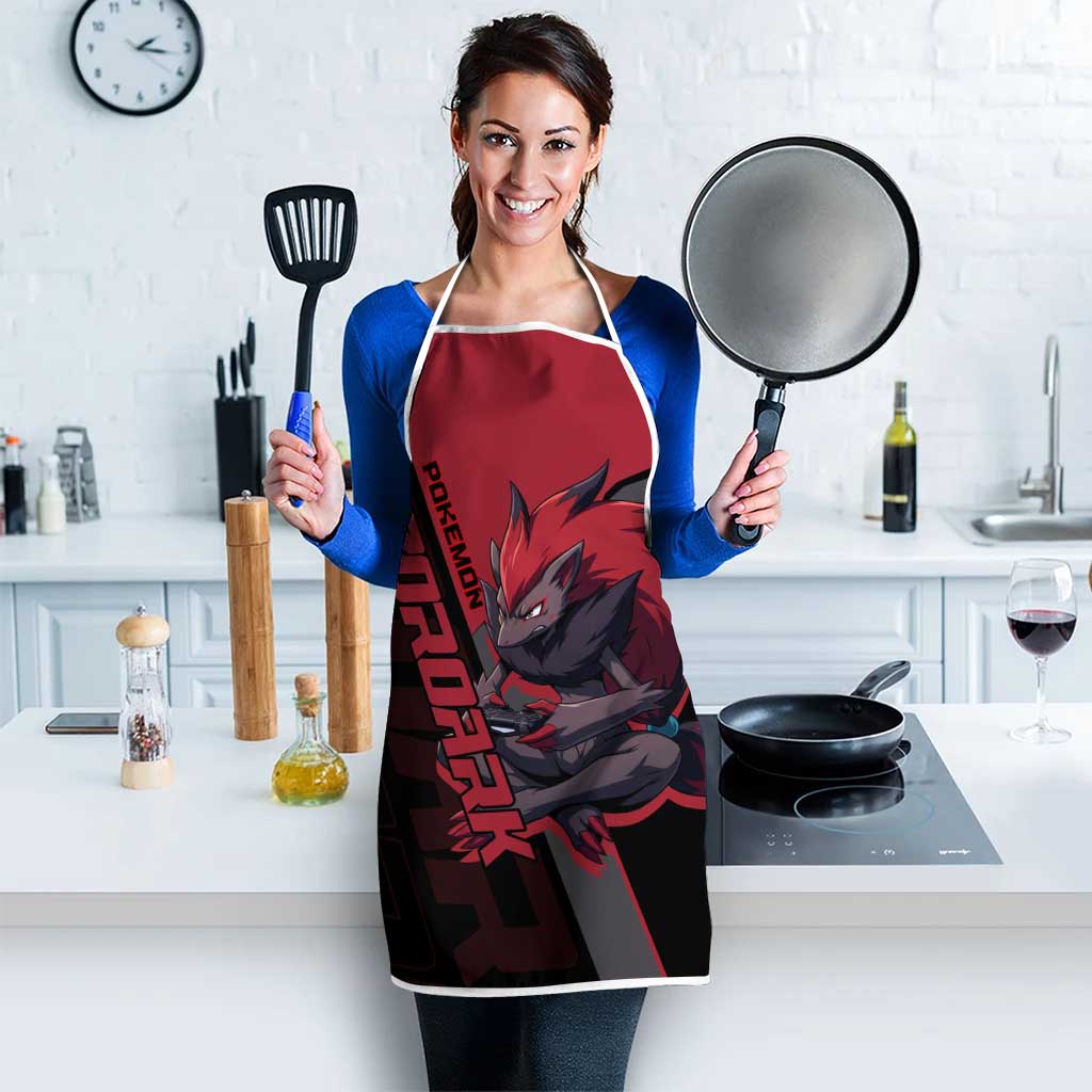 Zoroark Poké Apron Dark Neon Anime Style
