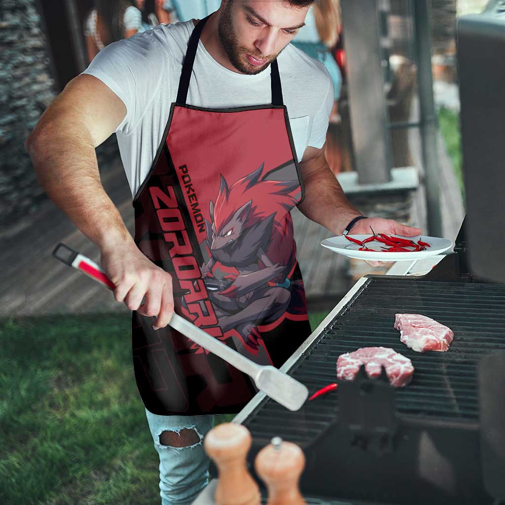 Zoroark Poké Apron Dark Neon Anime Style