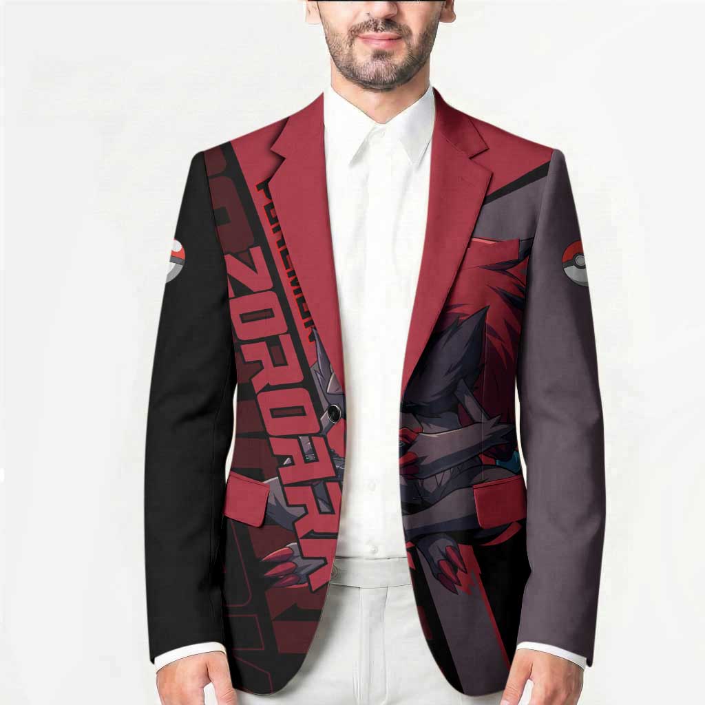 Zoroark Poké Blazer Dark Neon Anime Style
