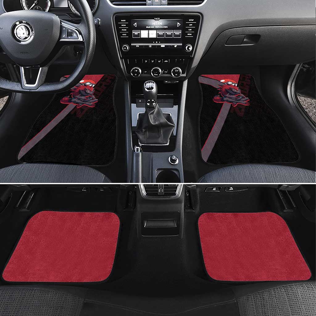 Zoroark Poké Car Mats Dark Neon Anime Style