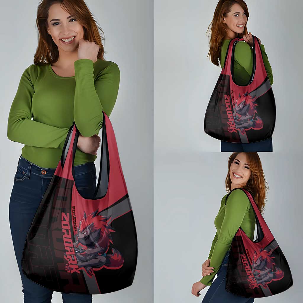 Zoroark Poké Grocery Bag Dark Neon Anime Style