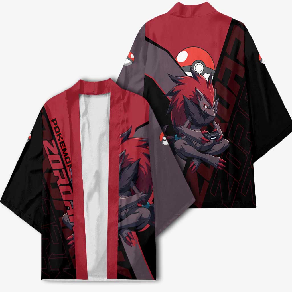Zoroark Poké Kimono Dark Neon Anime Style