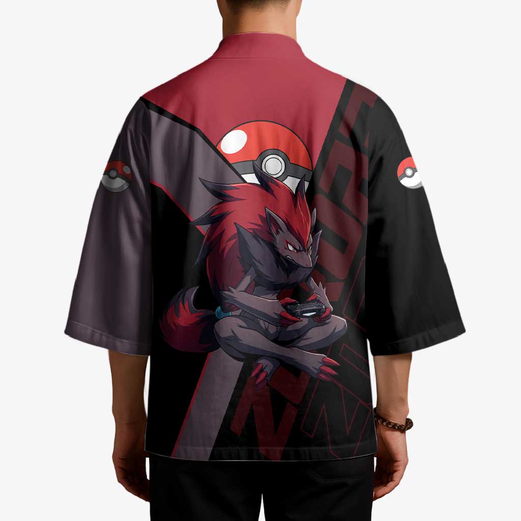 Zoroark Poké Kimono Dark Neon Anime Style