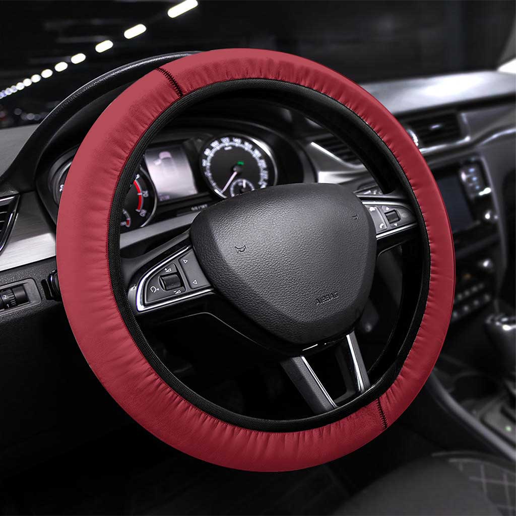 Zoroark Poké Steering Wheel Cover Dark Neon Anime Style