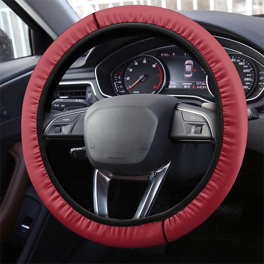 Zoroark Poké Steering Wheel Cover Dark Neon Anime Style