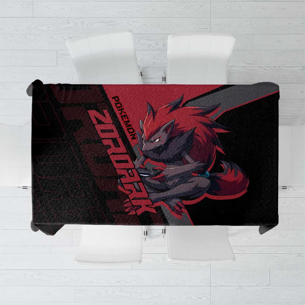 Zoroark Poké Tablecloth Dark Neon Anime Style