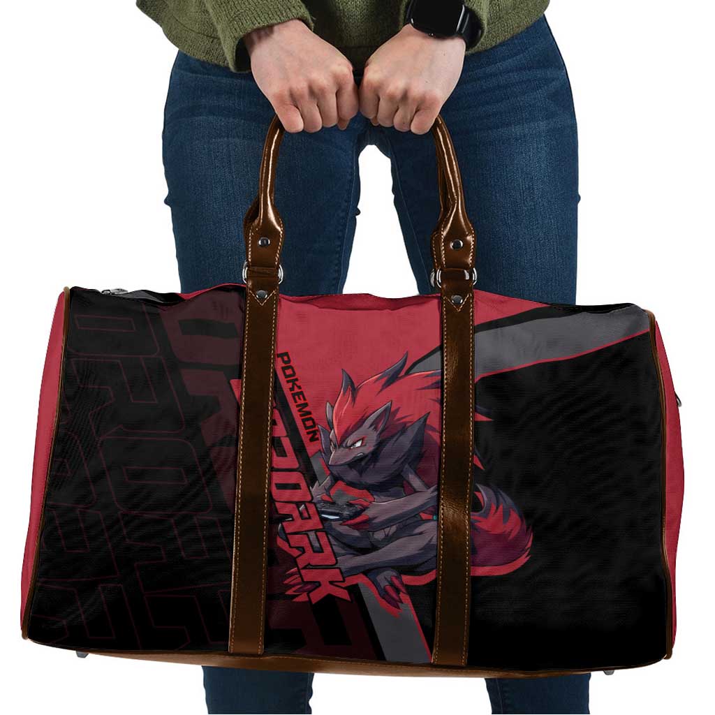 Zoroark Poké Travel Bag Dark Neon Anime Style