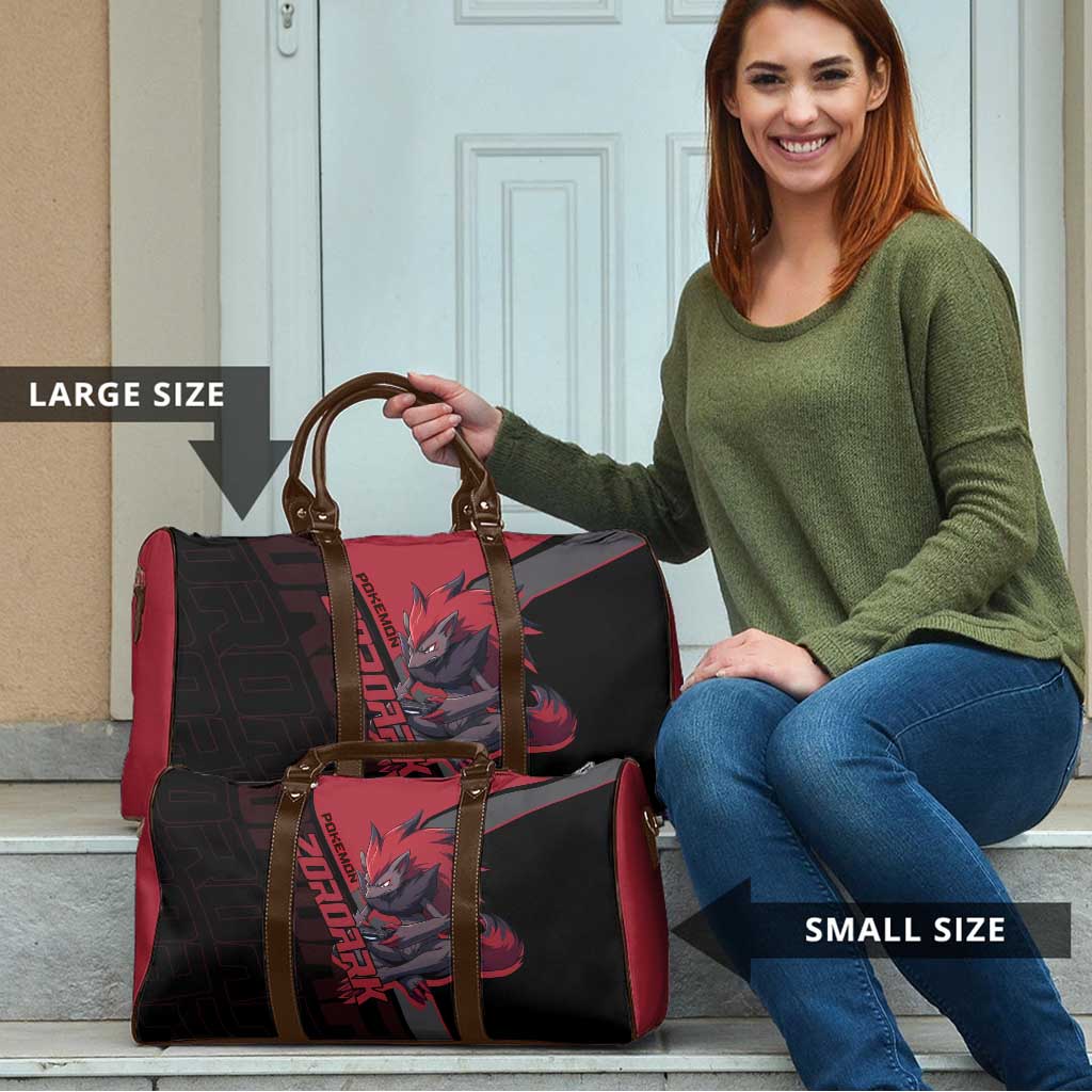 Zoroark Poké Travel Bag Dark Neon Anime Style