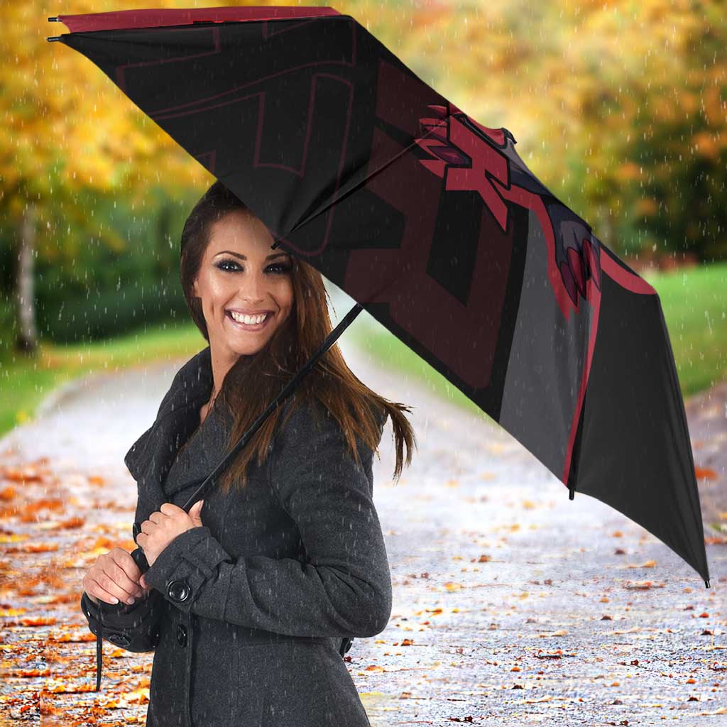 Zoroark Poké Umbrella Dark Neon Anime Style