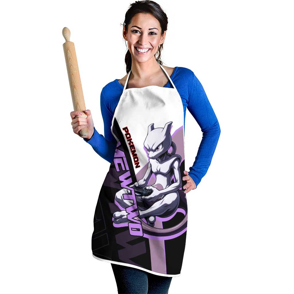 Mewtwo Poké Apron Shadowcore Anime Style