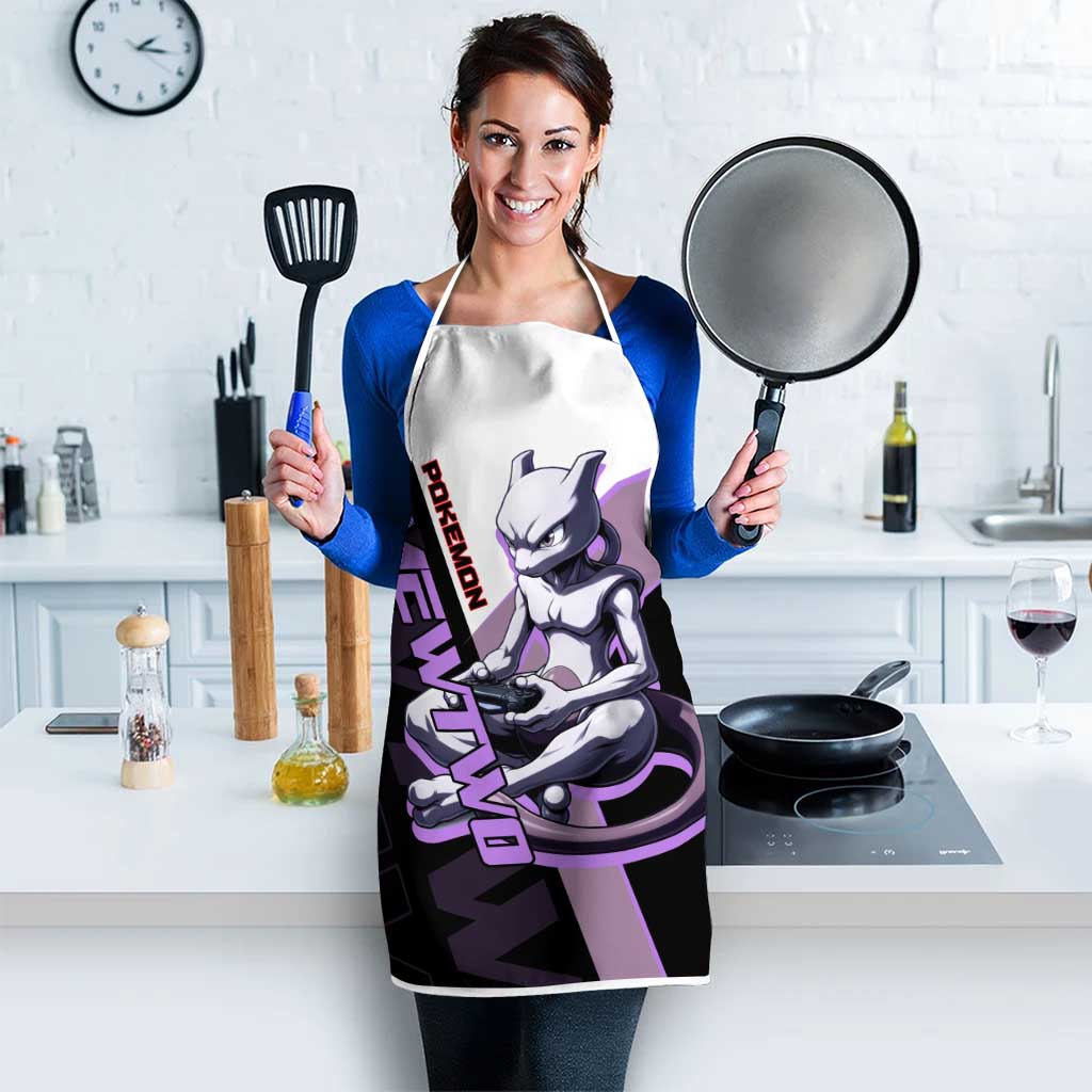 Mewtwo Poké Apron Shadowcore Anime Style