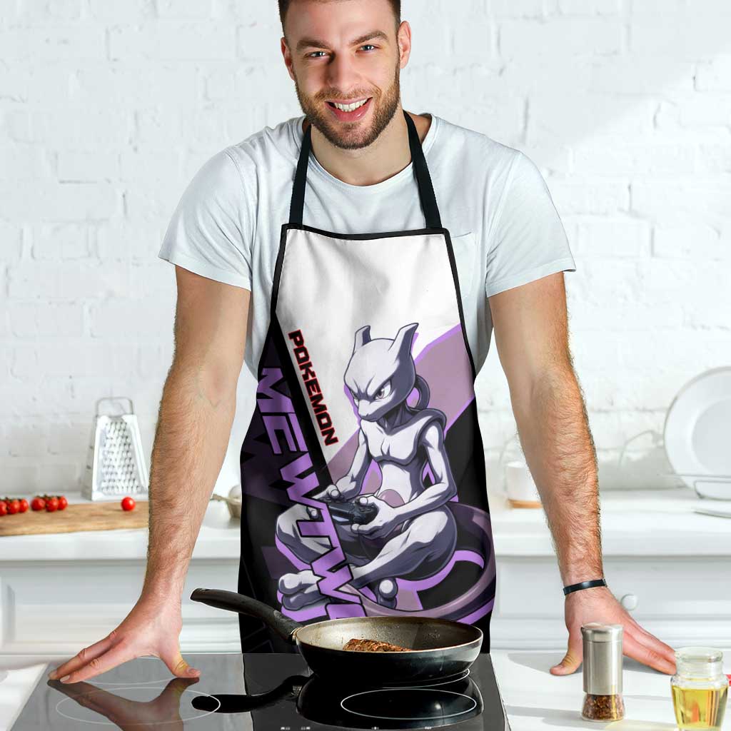 Mewtwo Poké Apron Shadowcore Anime Style