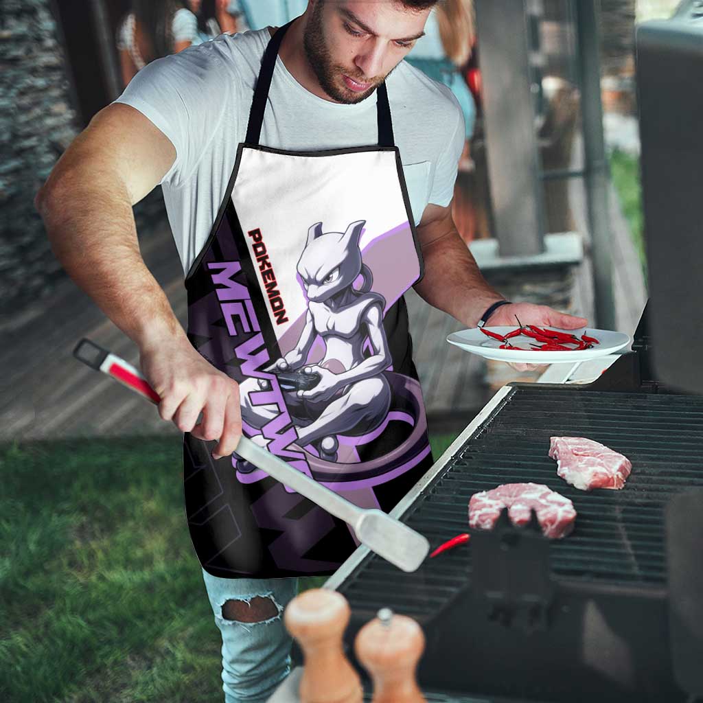 Mewtwo Poké Apron Shadowcore Anime Style