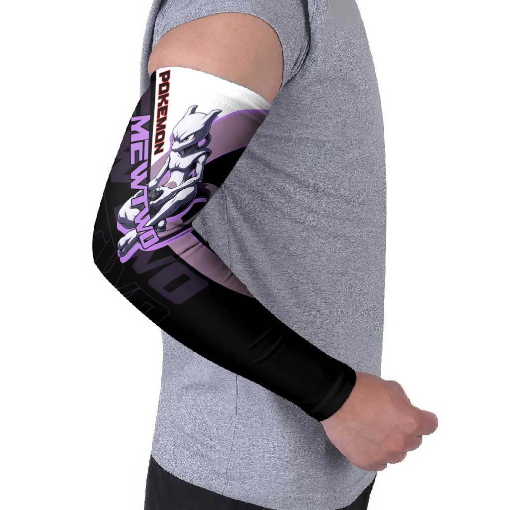 Mewtwo Poké Arm Sleeves Shadowcore Anime Style