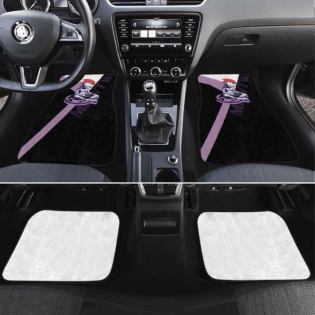 Mewtwo Poké Car Mats Shadowcore Anime Style