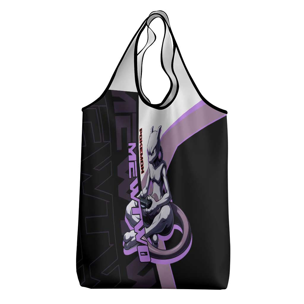 Mewtwo Poké Grocery Bag Shadowcore Anime Style