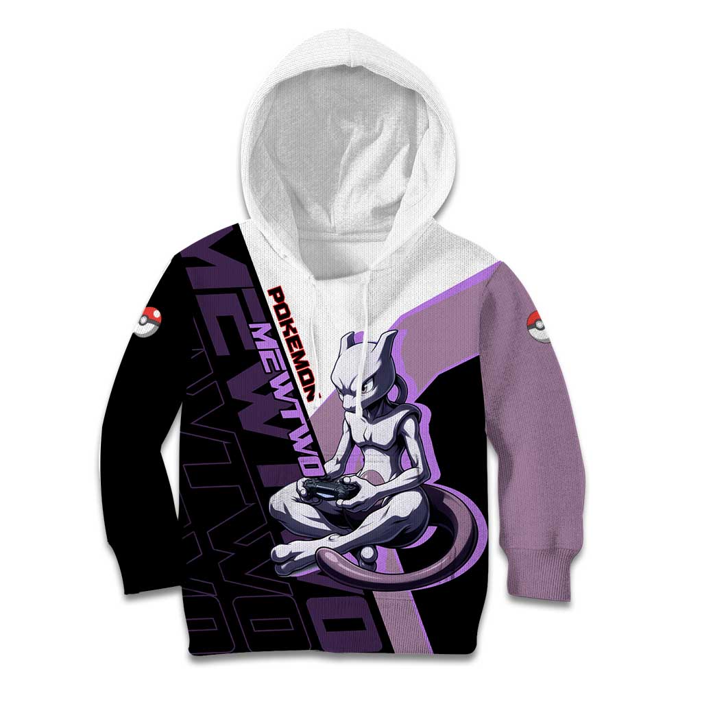 Mewtwo Poké Kid Hoodie Shadowcore Anime Style