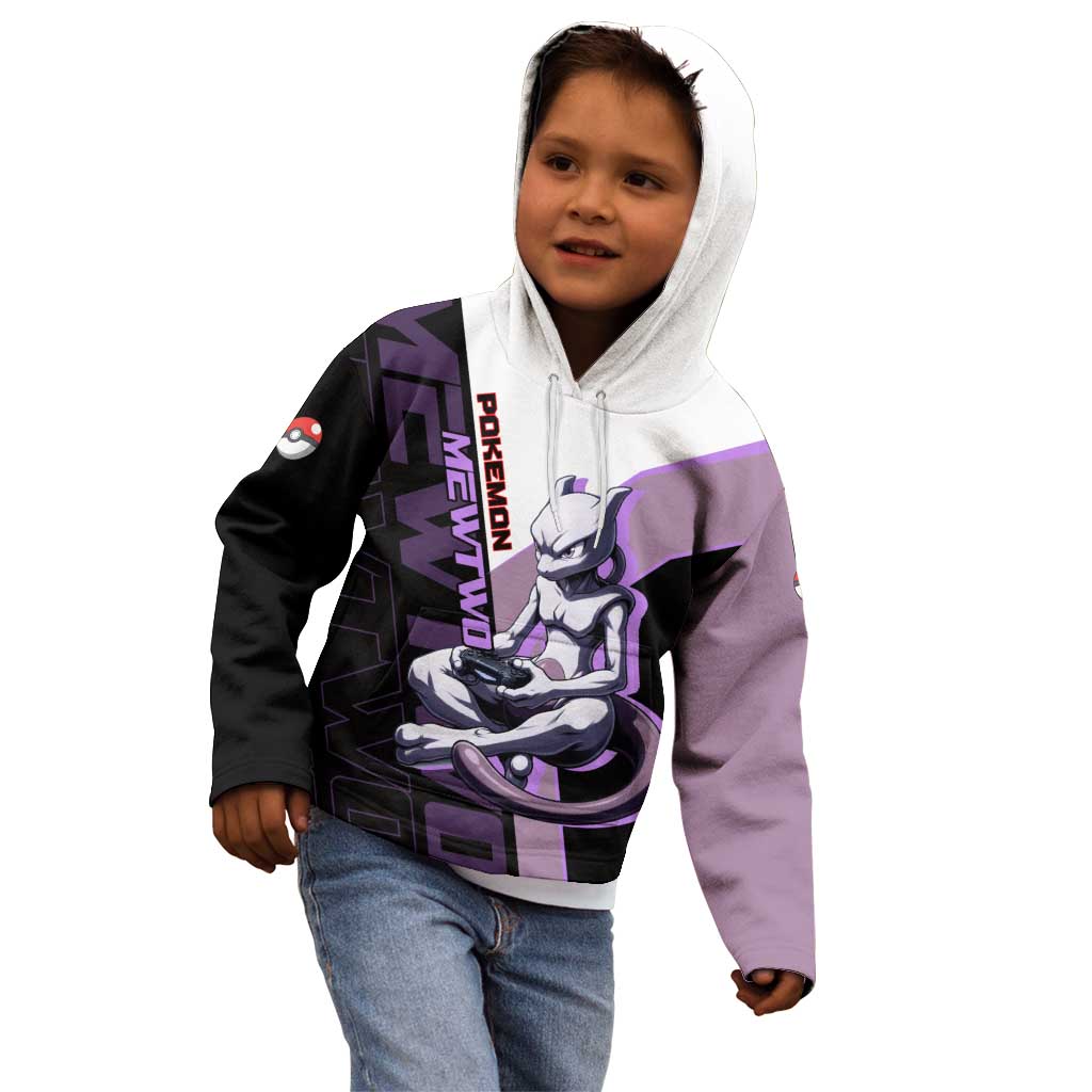 Mewtwo Poké Kid Hoodie Shadowcore Anime Style