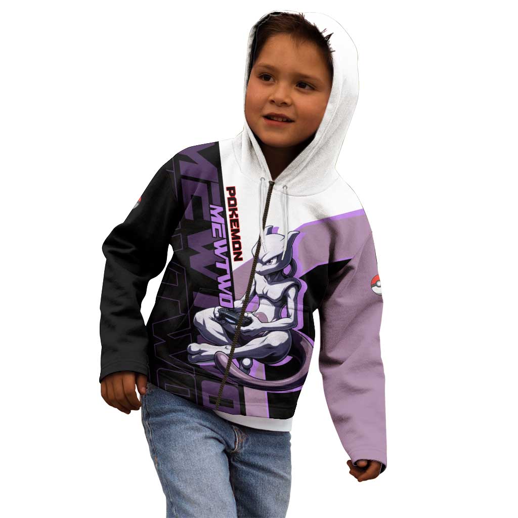 Mewtwo Poké Kid Hoodie Shadowcore Anime Style