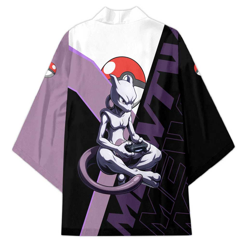 Mewtwo Poké Kimono Shadowcore Anime Style