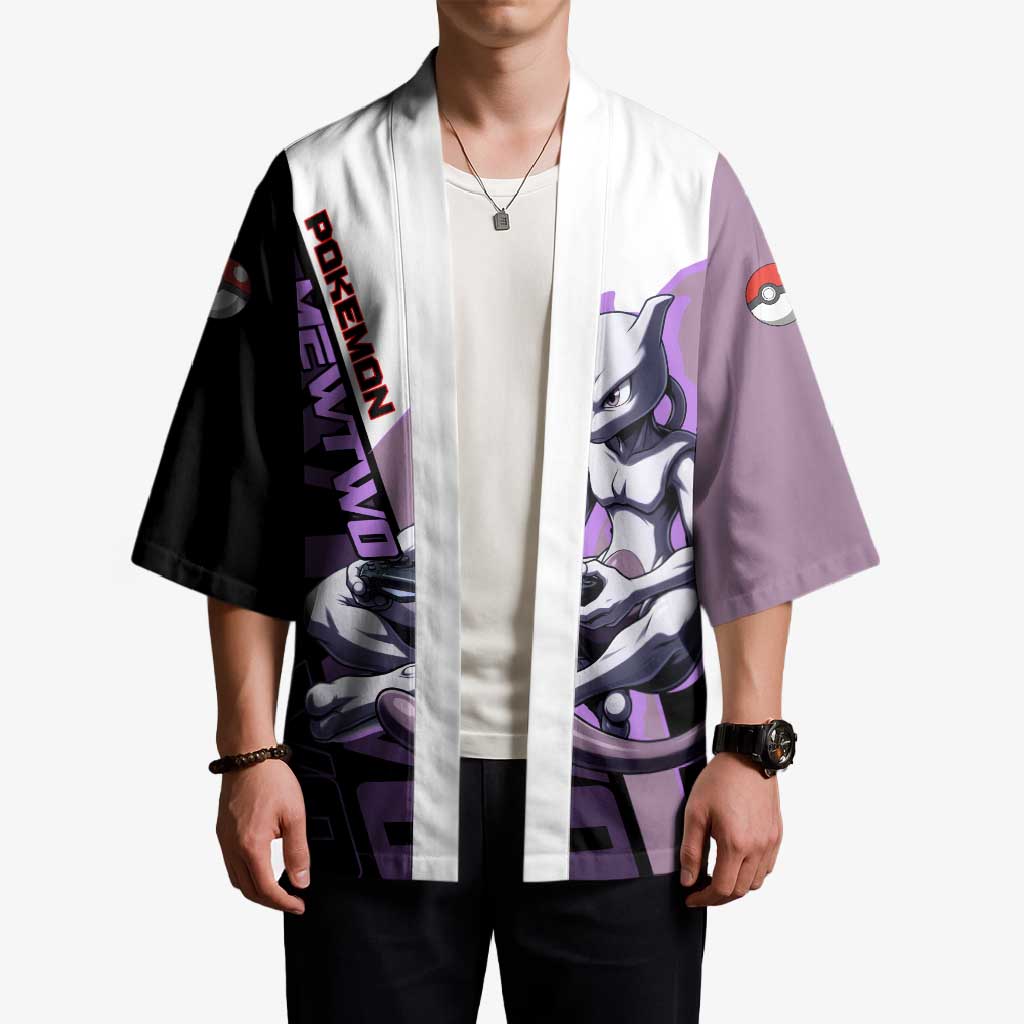 Mewtwo Poké Kimono Shadowcore Anime Style