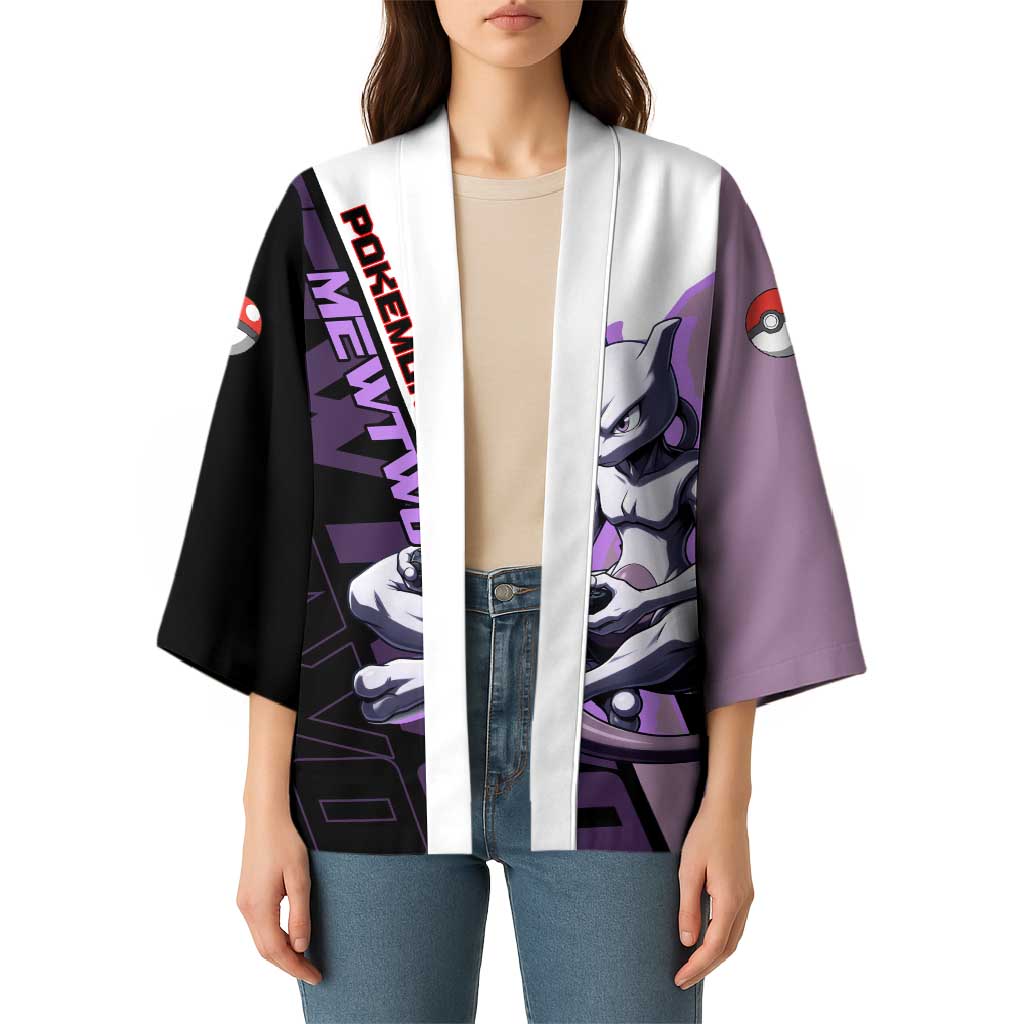 Mewtwo Poké Kimono Shadowcore Anime Style