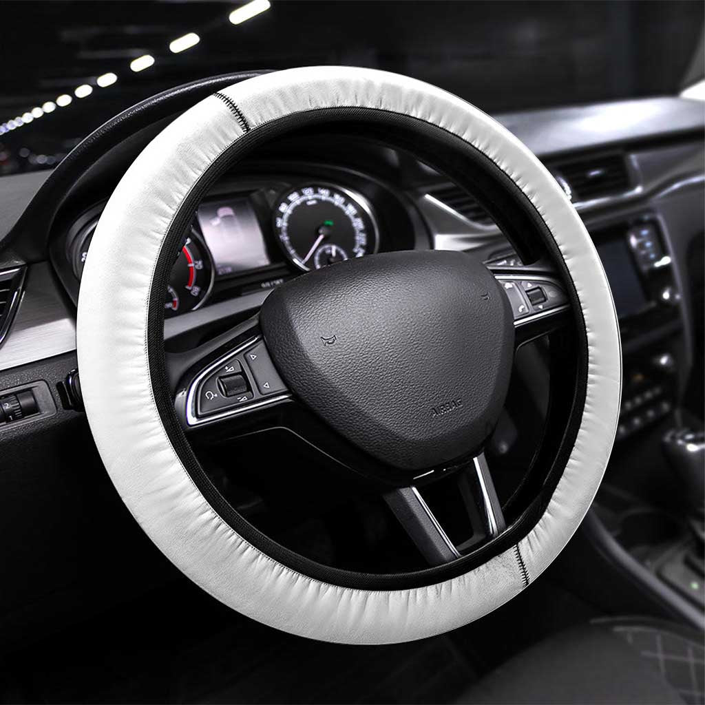 Mewtwo Poké Steering Wheel Cover Shadowcore Anime Style