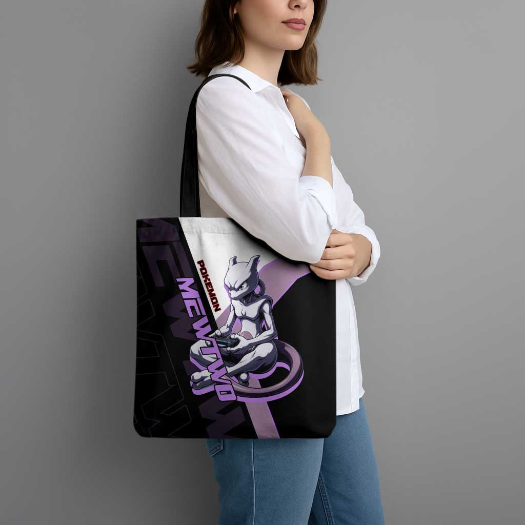 Mewtwo Poké Tote Bag Shadowcore Anime Style