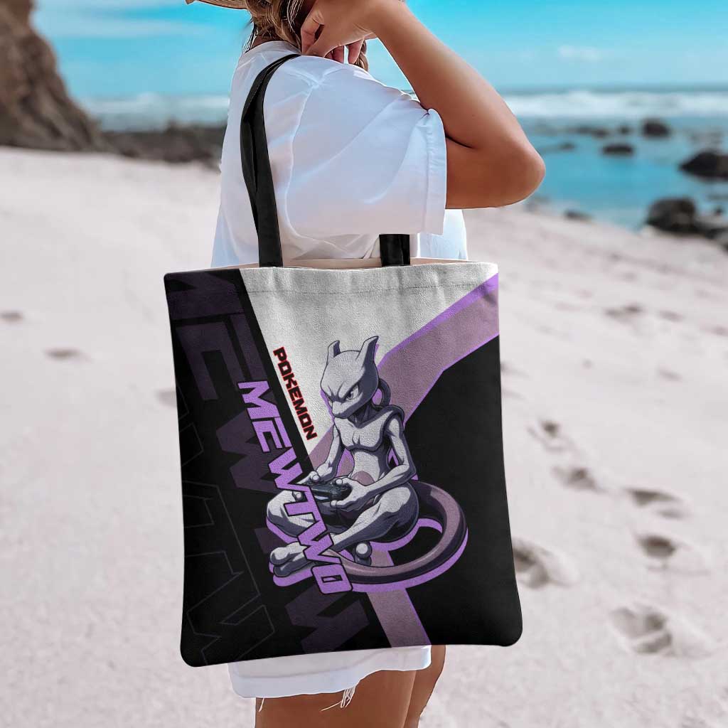 Mewtwo Poké Tote Bag Shadowcore Anime Style